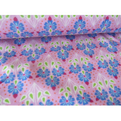 Jersey Flora klein rosa von Swafing